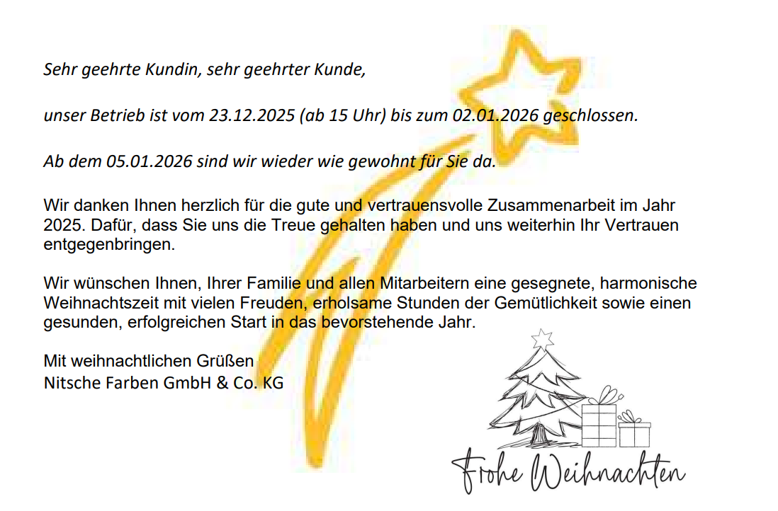 Titelbild Weihnachtsruhe